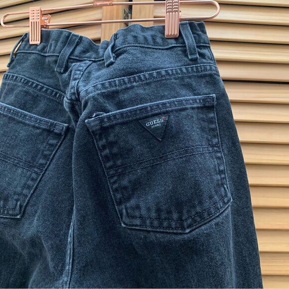 Vintage Guess High Rise Black Jeans - Picture 4 of 6